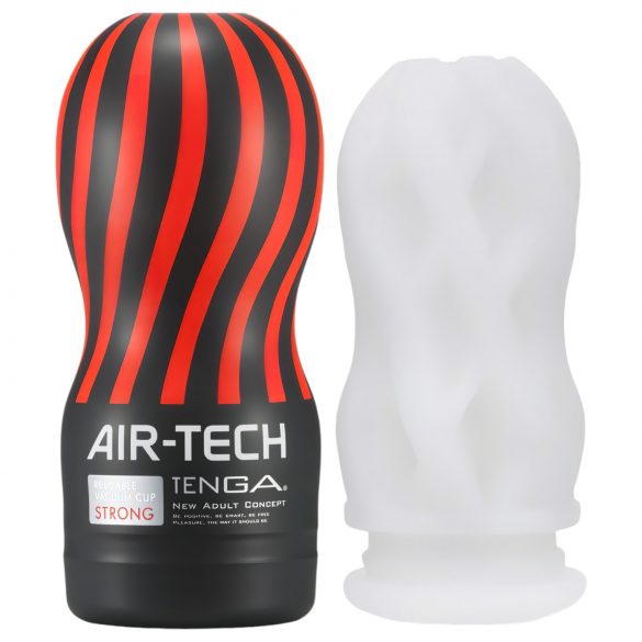 TENGA Air Tech Strong - masturbador reutilizable (blanco)