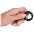 Anillo grueso Black Velvet 2,6 cm - Negro