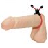 You2Toys - Anillo Ajustable para el Pene (Negro-Rojo)