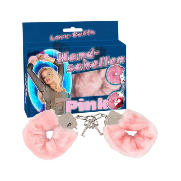 You2Toys - Esposas de Peluche - Rosa