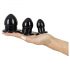 You2Toys - Kit de Plugs Anales - 3 piezas (negro)