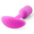 b-vibe Snug Plug 1 - tapón anal con peso (55g) - rosa