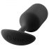 B-vibe Snug Plug 3 - Plug Anal de Doble Bolo (180g) - Negro