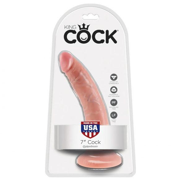 Dildo King Cock 18 cm - natural