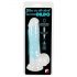 Dildo fosforescente azul con base adherente You2Toys Glow in the Dark