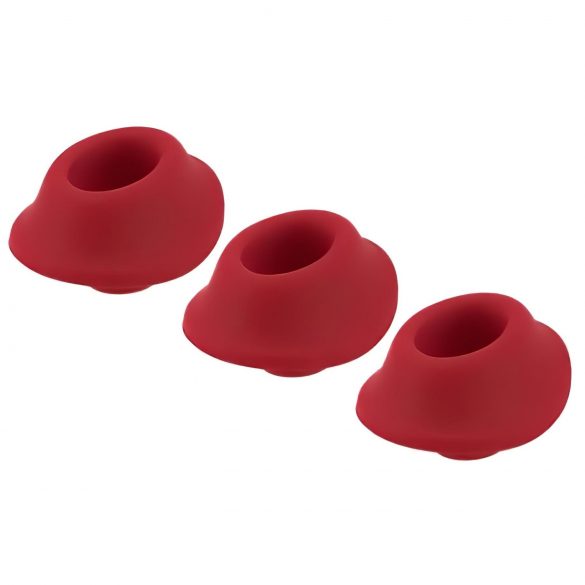 Set de anillos Womanizer Premium S rojo (3 piezas)