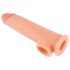 Realistixxx - Extensor de pene con anillo 19cm (natural)