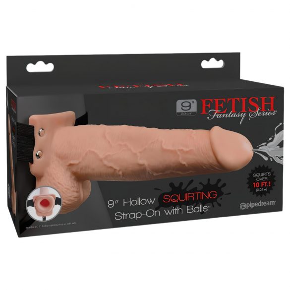 Fetish Strap-On 9 - arnés, hueco, eyaculador (natural)