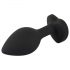 You2Toys Plug Anal con Piedra Blanca (Negro)