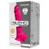 Silexd 7 - Dildo flexible y con ventosa 17,5cm (rosa)