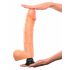 Real Feel Deluxe No.12 - vibrador realista, color piel