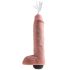 King Cock 11 - Dildo natural 28cm realista con efecto sorpresa