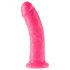 Dillio 8 - Dildo realista con ventosa (20 cm) - rosa