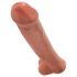 King Cock 15 - Dildo Gigante (38cm) - Tono Oscuro