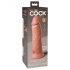 King Cock Elite 8 - Dildo realista con ventosa (20cm) - natural