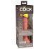 King Cock Elite 6 - Vibrador realista 15cm (tono oscuro)