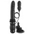 Fetiche - vibrador empuje (negro)