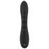 Sonrisa Triple - vibrador 3 puntas recargable e impermeable (negro)