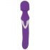 Vibrador Masajeador 2en1 Lilas con Perlas de Javida