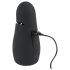 Rebel - vibrador impermeable y recargable (negro)