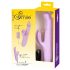 SMILE Thrusting - Vibrador púrpura con brazo estimulante y rotación