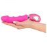 Vibrador Smile Soft - recargable con calor (rosa)