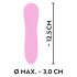 Cuties Mini - vibrador espiral recargable e impermeable (rosa)