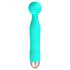 Varita Mini Cuties - masajeador vibrador recargable e impermeable (verde)