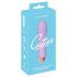 Cuties Mini - vibrador recargable, impermeable y texturado (morado)