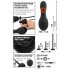 Rebel - Vibrador glande con dilatador uretral (negro)