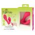 Braguitas SMILE - Vibrador 2en1 con control remoto (rosa)