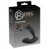 Rebel - Vibrador de próstata recargable con control remoto (negro)