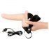 You2Toys Strap-On: Vibrador hueco recargable (natural)