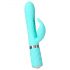 Pillow Talk Lively - vibrador turquesa con brazo estimulador