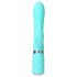 Pillow Talk Lively - vibrador turquesa con brazo estimulador