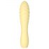 Vibrador Mini Cuties 3: recargable y resistente al agua (amarillo)