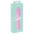 Mini rosa Cuties 3 - vibrador acanalado, recargable y resistente al agua