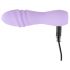 Cuties Mini 3 - Vibrador espiral recargable y resistente al agua (lila)