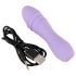 Cuties Mini 3 - Vibrador espiral recargable y resistente al agua (lila)