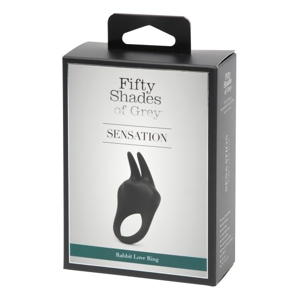 Los Cincuenta Tonos de Gris - Anillo Vibrador para Parejas (Negro)