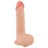 Dildo con piel natural - 19cm