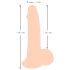 Dildo con piel natural - 19cm