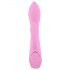 SMILE Nodding - vibrador rosa con cabezal flexible y estimulador.