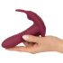 Javida RC - Vibrador clítoris 3 funciones (rojo)