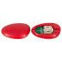 You2Toys Sin Correas - vibrador ajustable con mando (rojo)