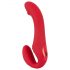 You2Toys Sin Correas - vibrador ajustable con mando (rojo)