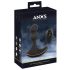 ANOS - Vibrador Anal Giratorio de Doble Motor (Negro)