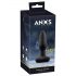 ANOS - vibrador anal recargable e impermeable (negro)