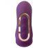 Javida - Vibrador 4en1 con estimulador de clítoris (lila)