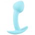 Cuties Mini Plug Anal - silicona - azul (2,6 cm)